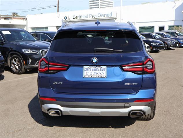 used 2022 BMW X3 car, priced at $31,997