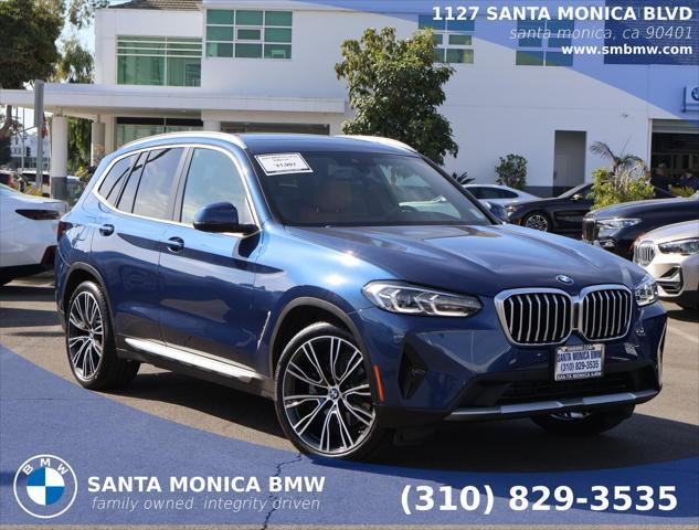 used 2022 BMW X3 car, priced at $31,997