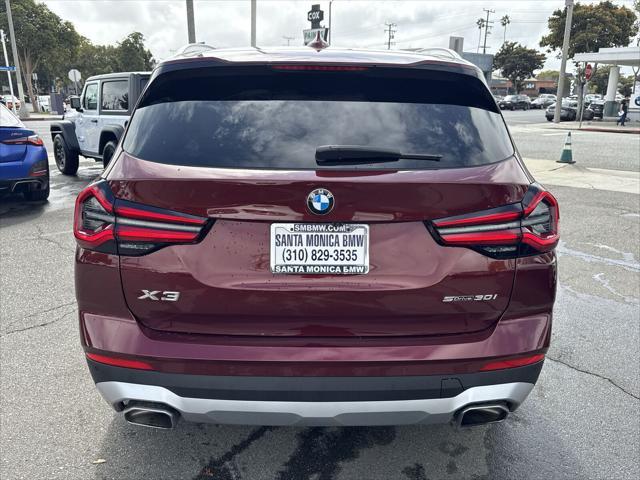 used 2023 BMW X3 car, priced at $32,997