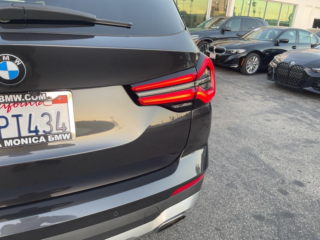 used 2022 BMW X3 car, priced at $31,977