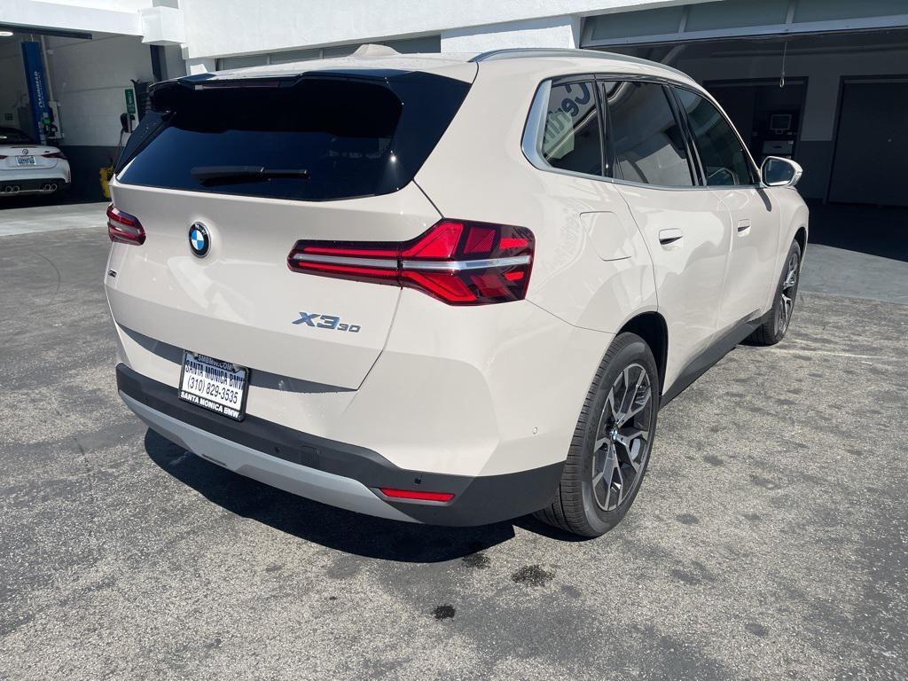 new 2025 BMW X3 car, priced at $56,220
