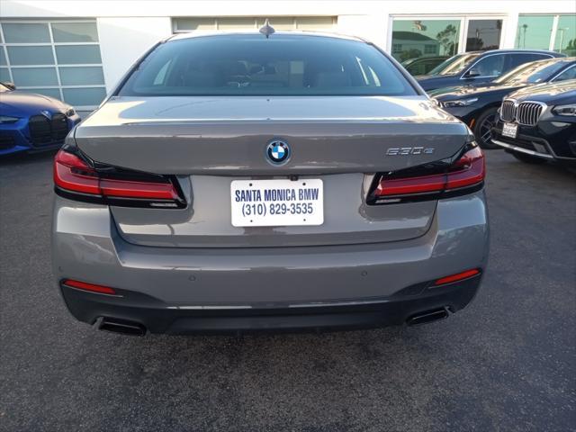 used 2022 BMW 530e car, priced at $36,877