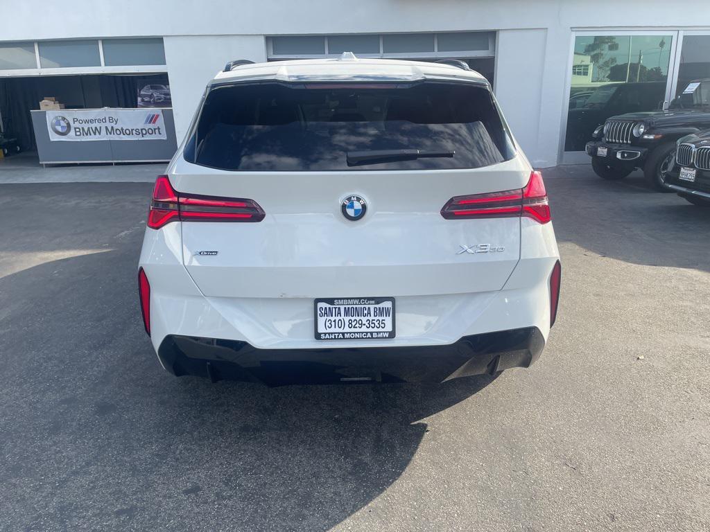 new 2025 BMW X3 car, priced at $58,505