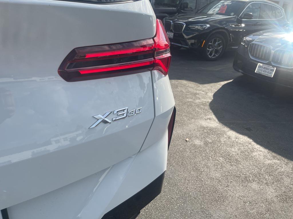 new 2025 BMW X3 car, priced at $58,505