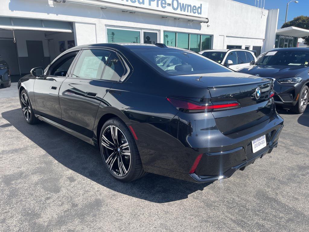 new 2026 BMW 740 car, priced at $107,855
