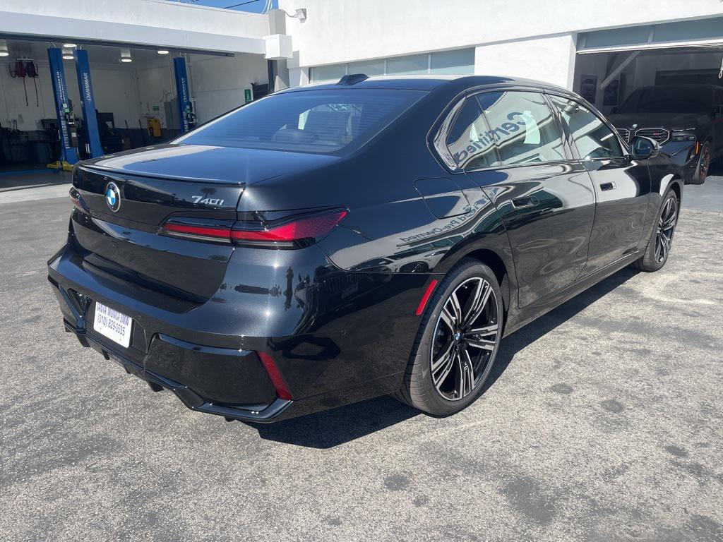 new 2026 BMW 740 car, priced at $107,855