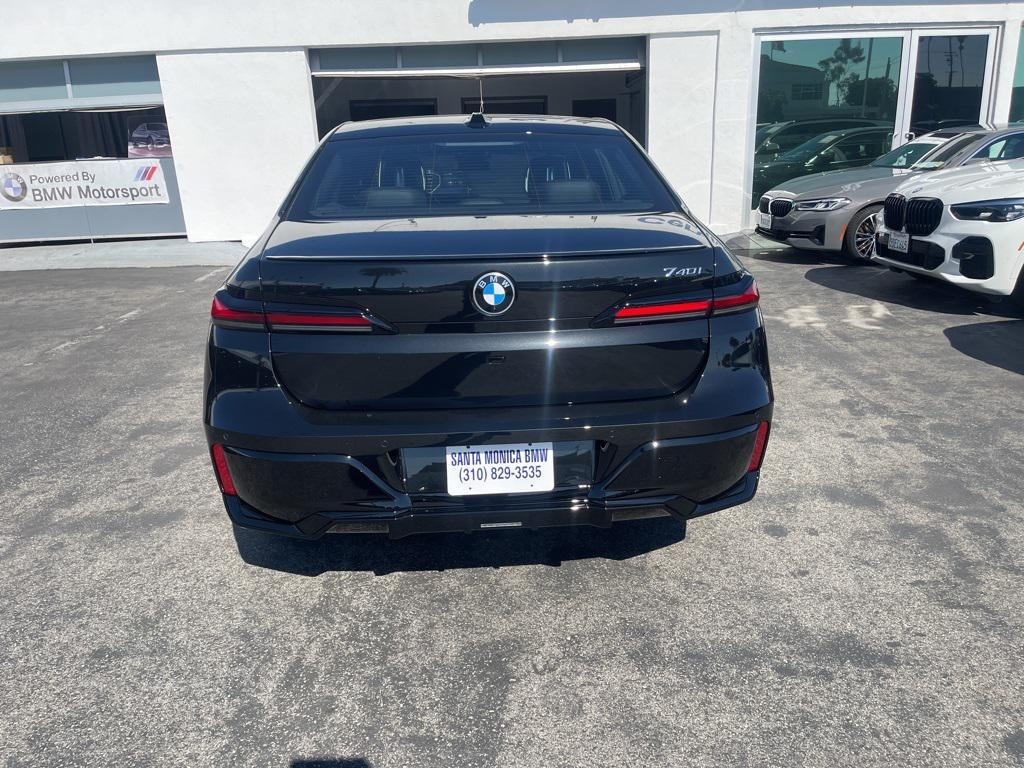 new 2026 BMW 740 car, priced at $107,855