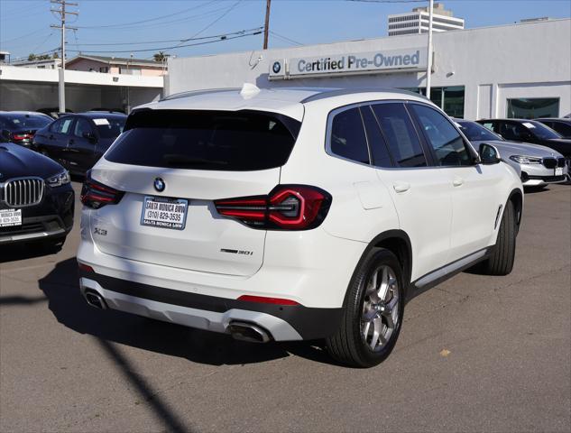 used 2022 BMW X3 car, priced at $30,889