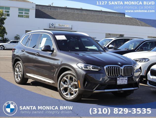 used 2022 BMW X3 car, priced at $31,997