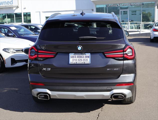 used 2022 BMW X3 car, priced at $31,997