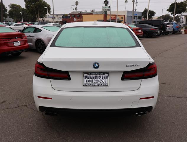 used 2022 BMW 530e car, priced at $33,997