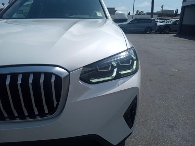 used 2022 BMW X3 car, priced at $31,777