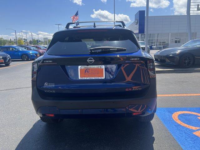 new 2025 Nissan Kicks car, priced at $32,570