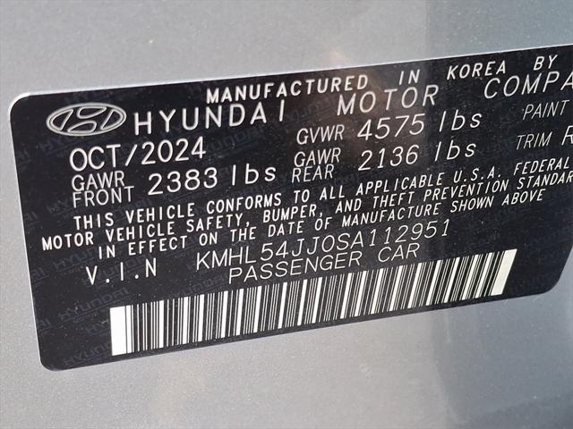 new 2025 Hyundai Sonata Hybrid car, priced at $39,160