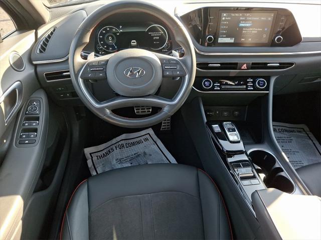 used 2021 Hyundai Sonata car, priced at $21,876
