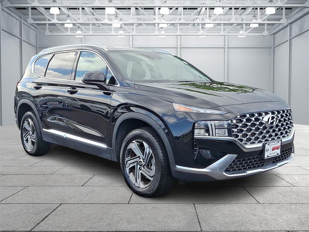 used 2021 Hyundai Santa Fe car, priced at $24,788