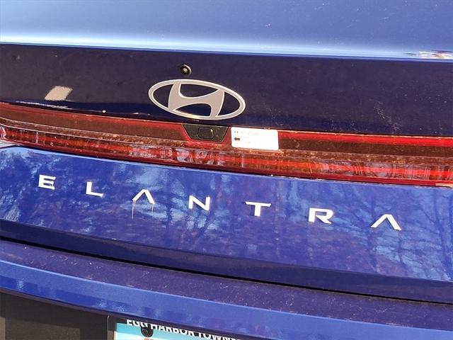 new 2025 Hyundai Elantra car, priced at $27,255