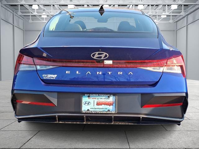 new 2025 Hyundai Elantra car, priced at $27,255
