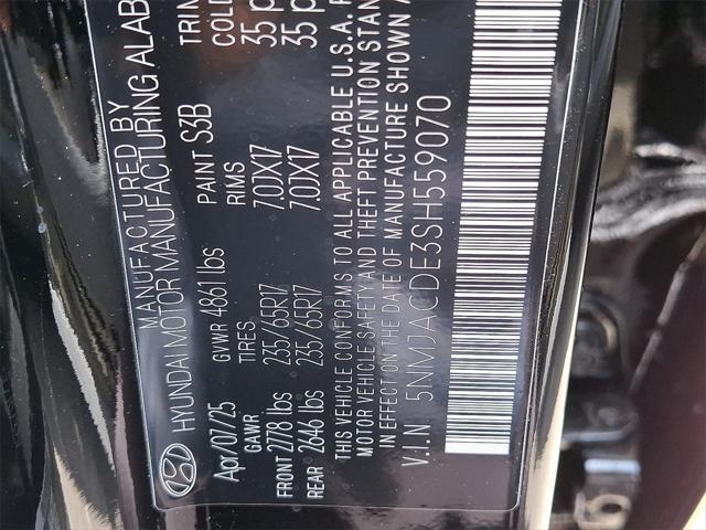 new 2025 Hyundai Tucson car, priced at $32,300