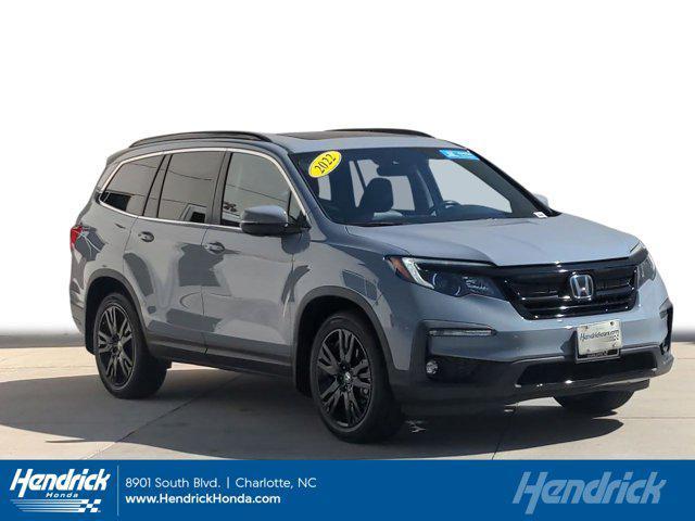 used 2022 Honda Pilot car, priced at $35,995