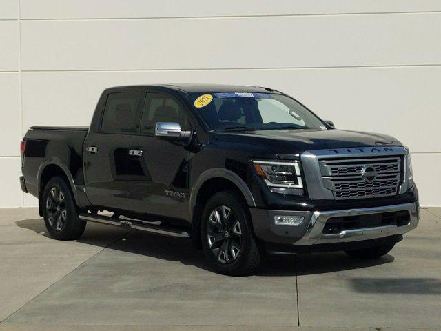 used 2021 Nissan Titan car, priced at $39,995