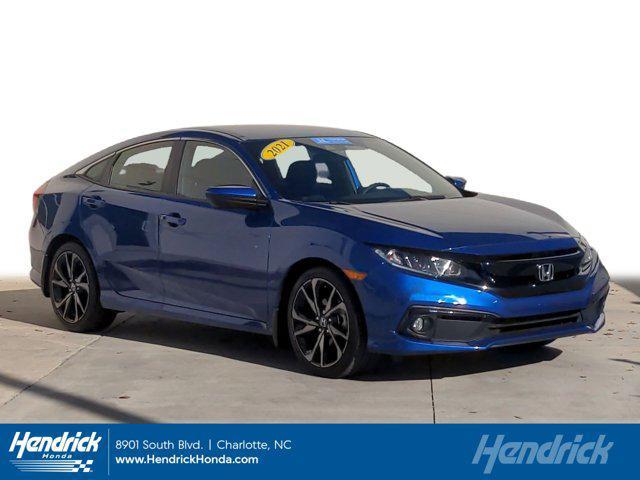 used 2021 Honda Civic car, priced at $19,995