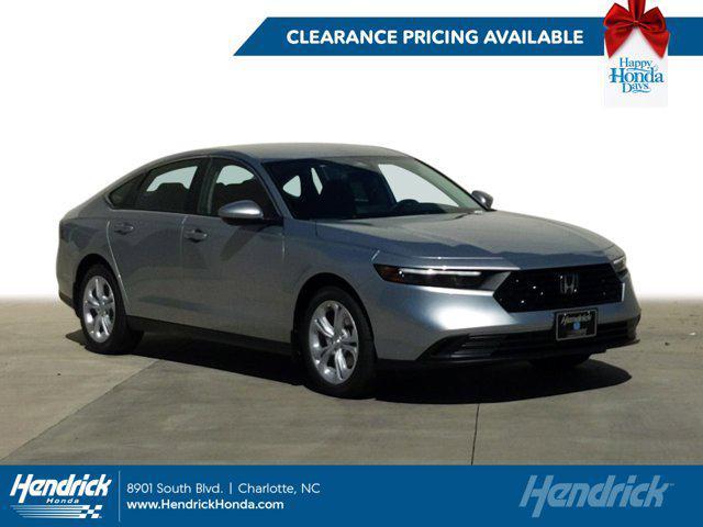 new 2025 Honda Accord car, priced at $29,490