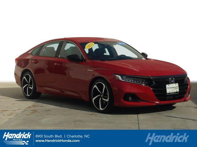 used 2022 Honda Accord Hybrid car, priced at $28,995