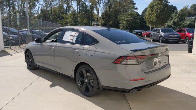 new 2025 Honda Accord Hybrid car, priced at $36,980