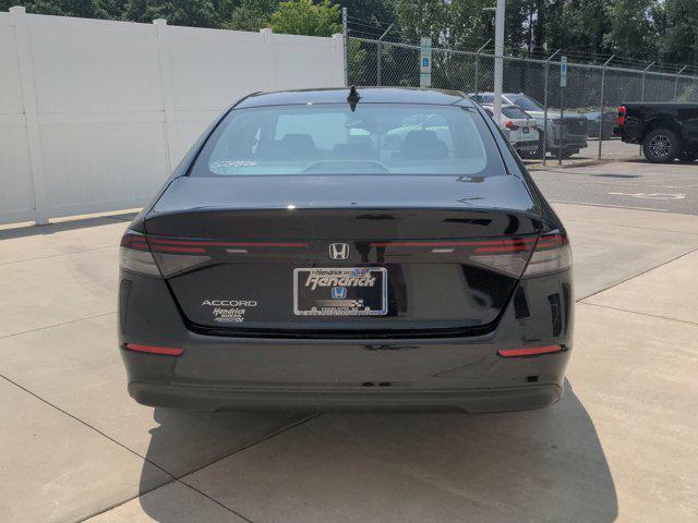 new 2025 Honda Accord car, priced at $29,445