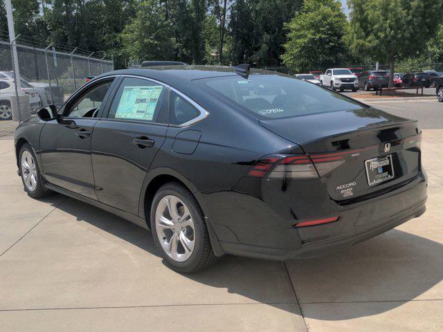 new 2025 Honda Accord car, priced at $29,445