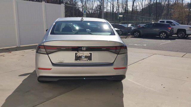 new 2025 Honda Accord car, priced at $29,445