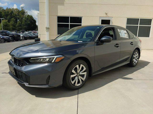 new 2025 Honda Civic car, priced at $25,400