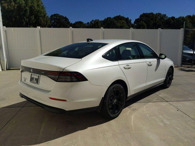 new 2025 Honda Accord car, priced at $32,165