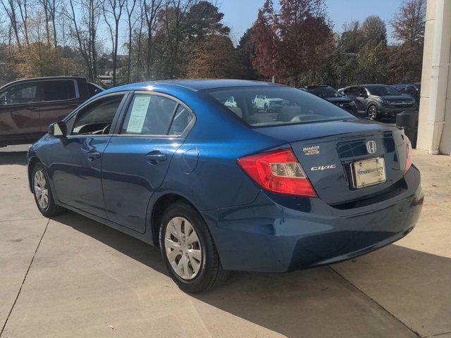 used 2012 Honda Civic car, priced at $9,995
