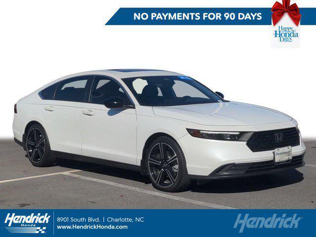 used 2023 Honda Accord Hybrid car, priced at $27,995