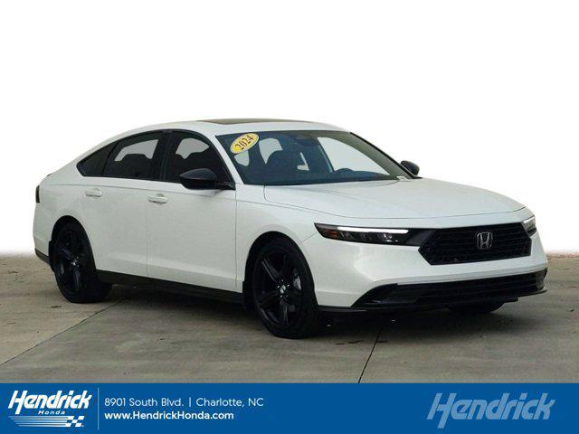 used 2024 Honda Accord Hybrid car, priced at $34,995