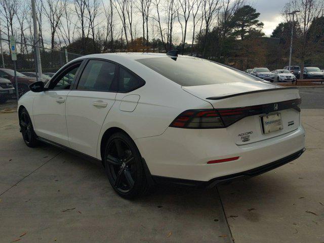 used 2024 Honda Accord Hybrid car, priced at $34,995