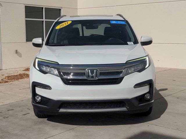 used 2021 Honda Pilot car, priced at $27,495