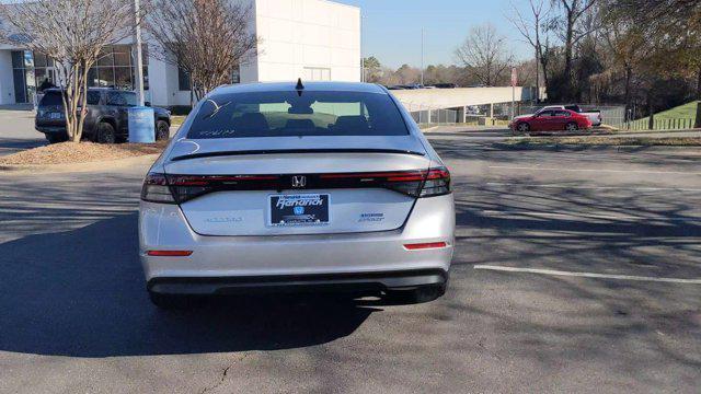new 2025 Honda Accord Hybrid car, priced at $34,805