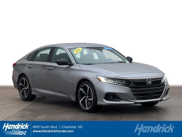 used 2021 Honda Accord car, priced at $26,995