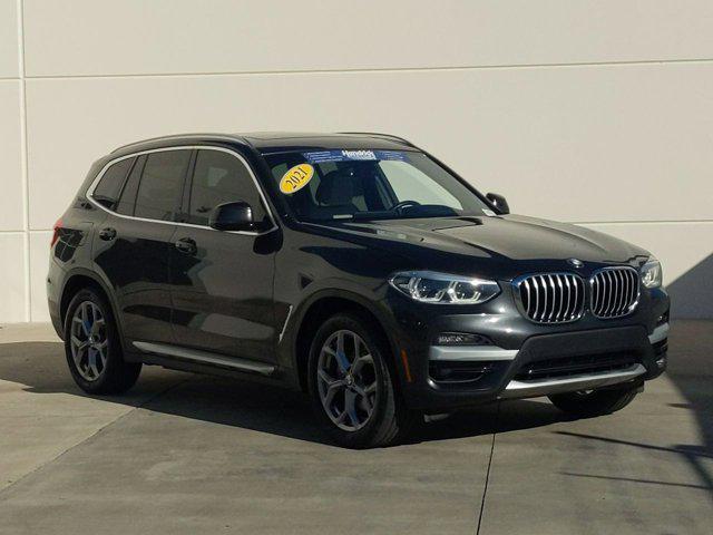 used 2021 BMW X3 car, priced at $28,995