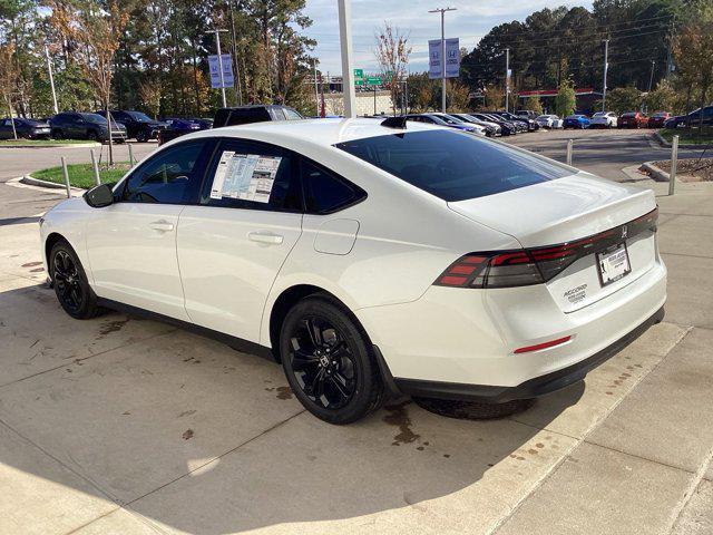 new 2025 Honda Accord car, priced at $32,110