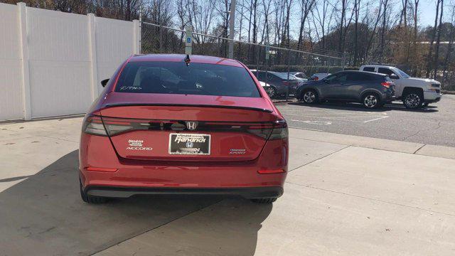 new 2024 Honda Accord Hybrid car, priced at $34,445