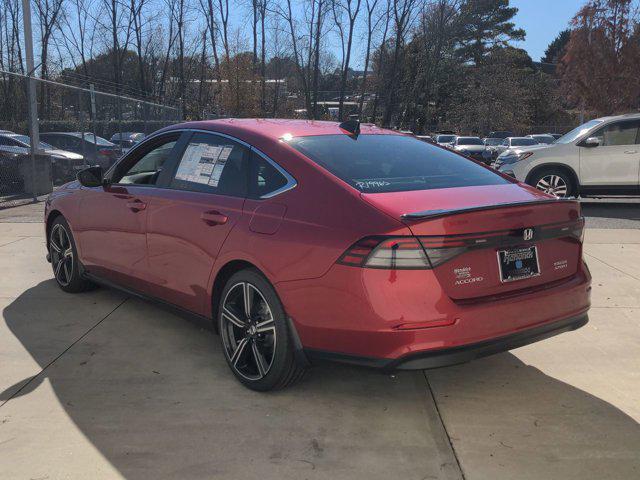 new 2024 Honda Accord Hybrid car, priced at $34,445