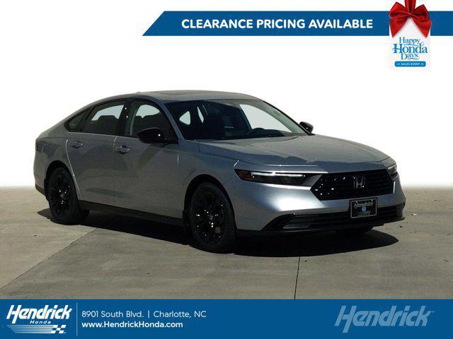 new 2025 Honda Accord car, priced at $31,755