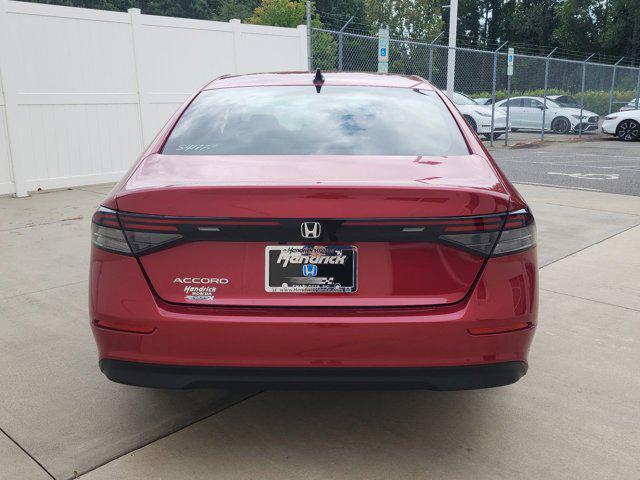 new 2025 Honda Accord car, priced at $32,165