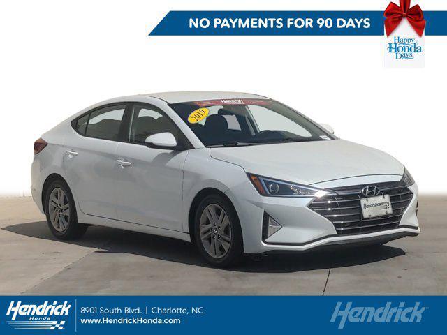 used 2019 Hyundai Elantra car, priced at $11,695