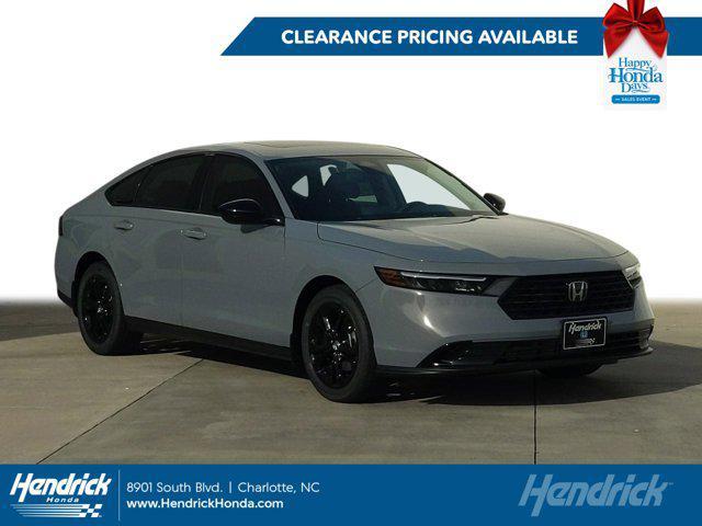 new 2025 Honda Accord car, priced at $32,210