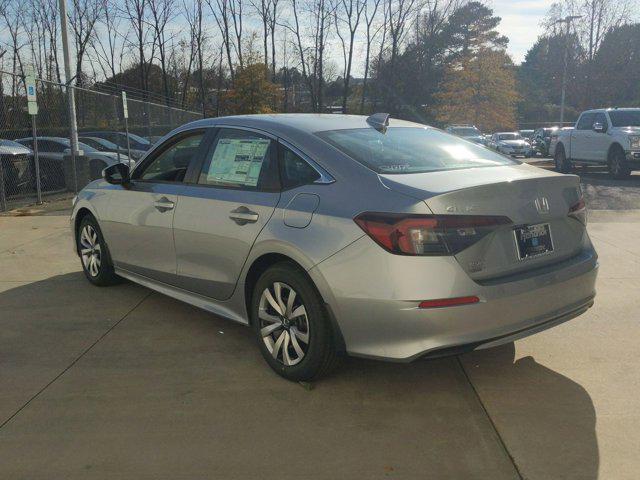 new 2026 Honda Civic car, priced at $25,790